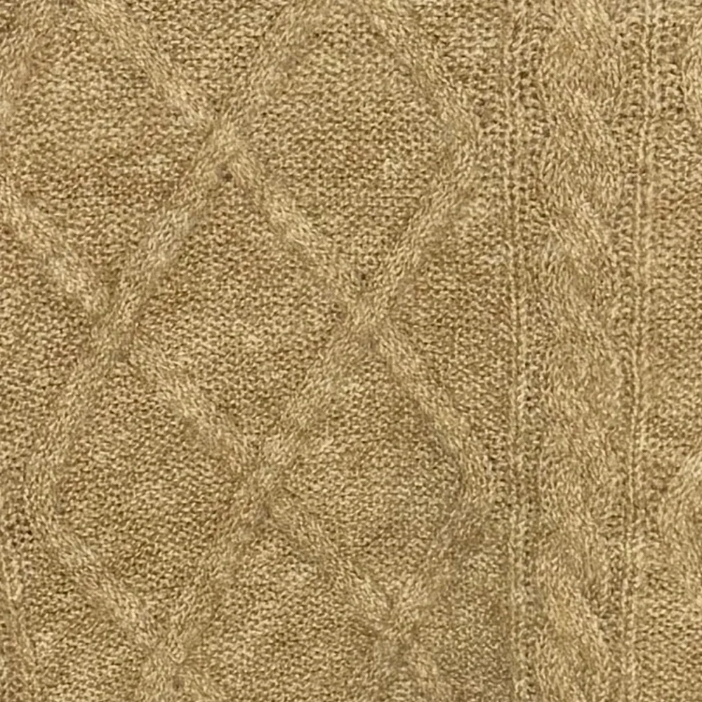 Vince Camuto Camel Cable Knit Sweater
